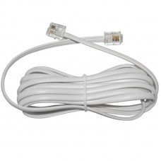 Καλώδιο Προέκτασης Τηλεφώνου 3m Λευκό 17-02030